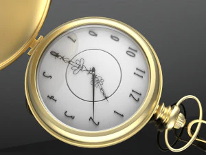 pocket watch 3D Model