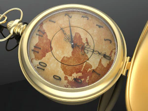 pocket watch 3D Model