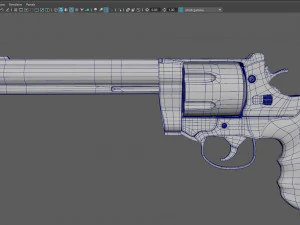bullets handcuff walkie talkie 3D Model