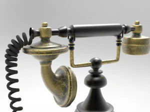 old telephon 3D Model