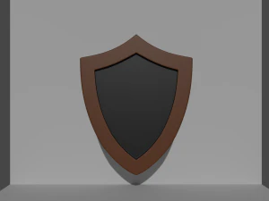 simple shield 3D Model