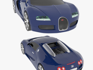 bugatti veyron 3D Model
