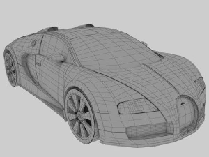 bugatti veyron 3D Model