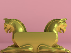 persepolis griffin 3D-Modell