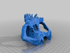 pug skull Model do druku 3D