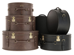 suitcase set 3D Model