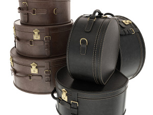 suitcase set 3D Model