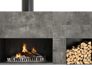 fireplace Modello 3D