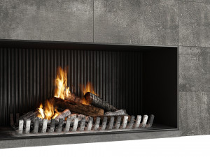 fireplace Modello 3D