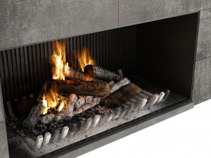 fireplace Modello 3D