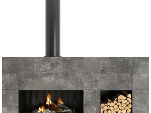 fireplace Modello 3D