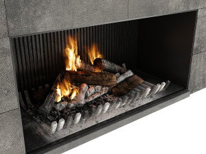 fireplace Modello 3D