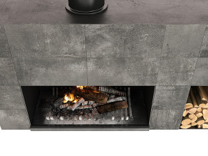 fireplace Modello 3D