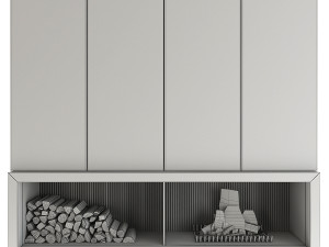 fireplace 3D-Modell