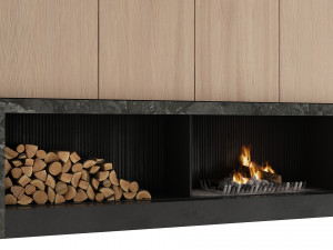 fireplace 3D-Modell