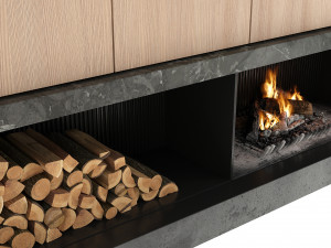 fireplace 3D-Modell