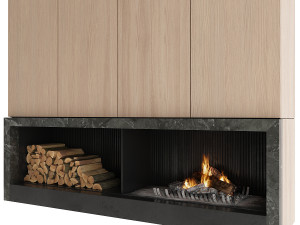 fireplace 3D-Modell