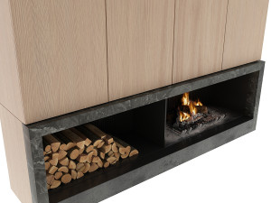 fireplace 3D-Modell