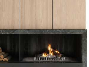 fireplace 3D-Modell