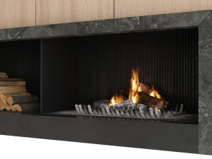 fireplace 3D-Modell