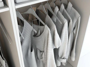 Kledingkast 3D Model