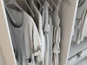 Kledingkast 3D Model