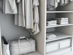 Kledingkast 3D Model