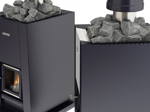 Sauna stoves Model 3D