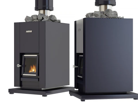 Estufas para saunas Modelo 3D