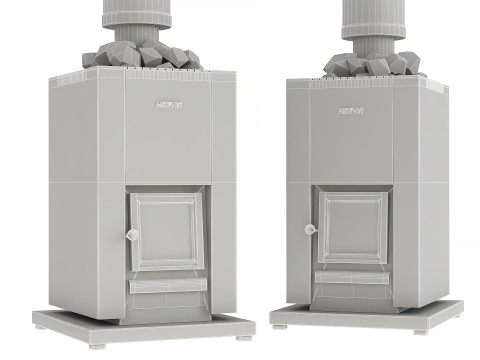Sauna stoves Model 3D