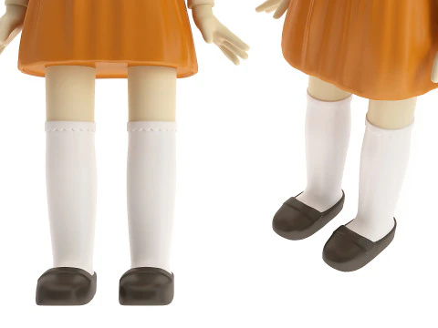 Doll Game Squid 3D Model