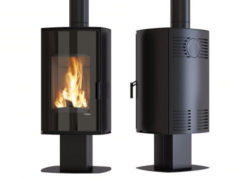 Stove-fireplace Defro Home Orbis 3D 模型