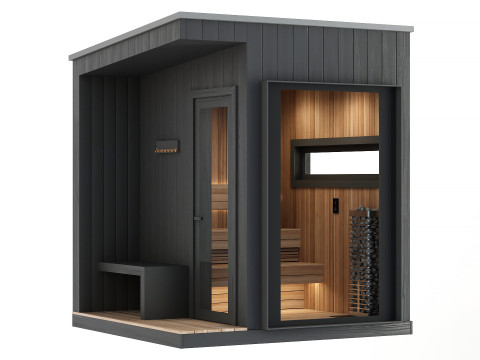 Sauna Model 3D