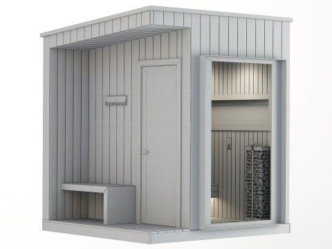 Sauna 3D Модель