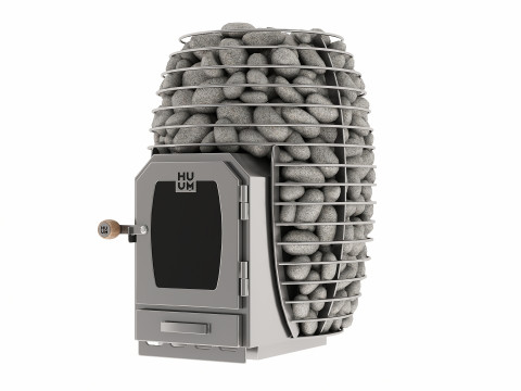 Sauna HUUM HIVE Wood 3D Model