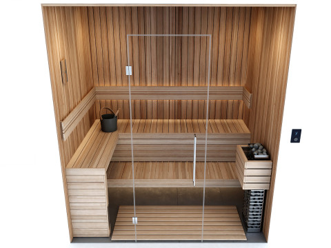 Sauna 3D Model