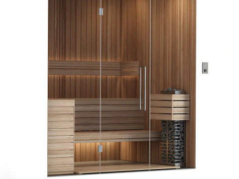 Sauna Modèle 3D
