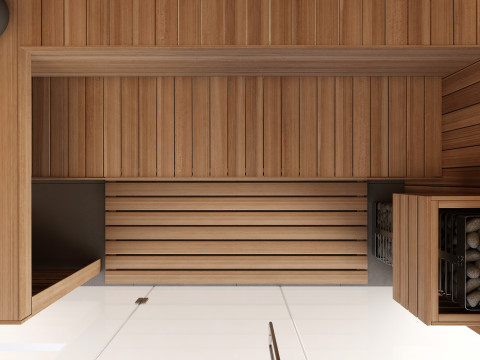 Sauna 3D Model