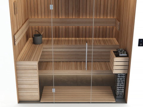 Sauna 3D Model