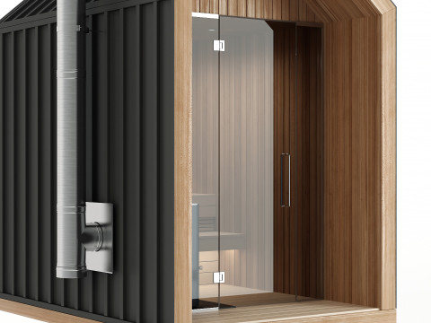 Sauna Model 3D