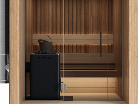 Sauna Model 3D