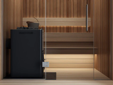 Sauna 3D Model