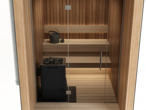 Sauna Model 3D