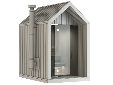 Sauna Model 3D