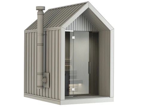 Sauna 3D Model