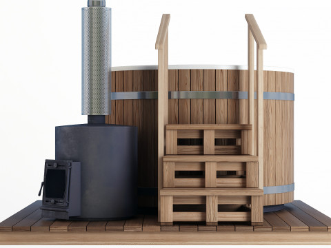 Wood-fired vat 3Dモデル