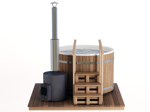 Wood-fired vat 3Dモデル