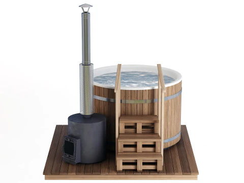 Wood-fired vat 3D Model