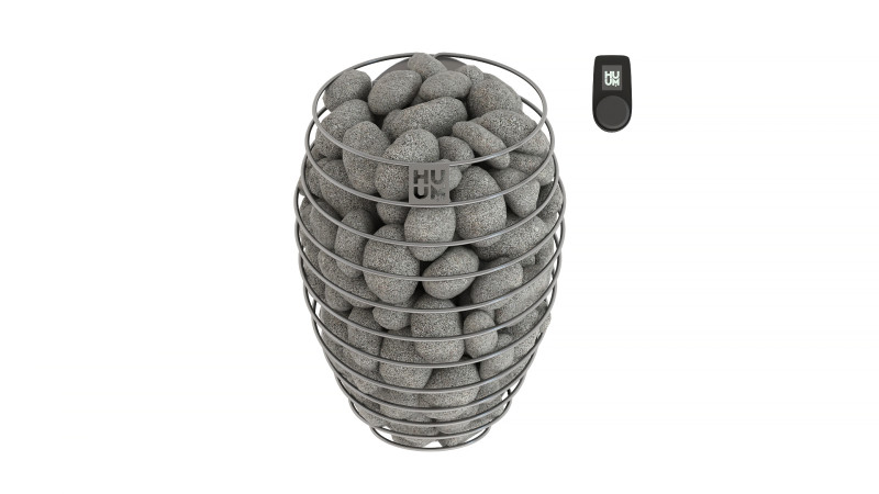 Huum Drop Electric Sauna Heater 3D Модель .c4d .max .obj .3ds .fbx .stl .blend