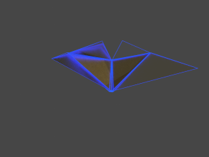 origami moth or butterfly 3D Model